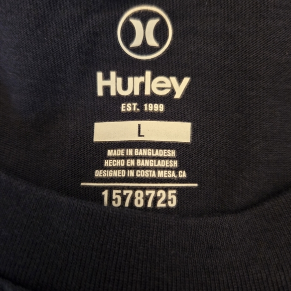 HURLEY Men's Icon Slash Gradient T-shirt NEW - Picture 8 of 11